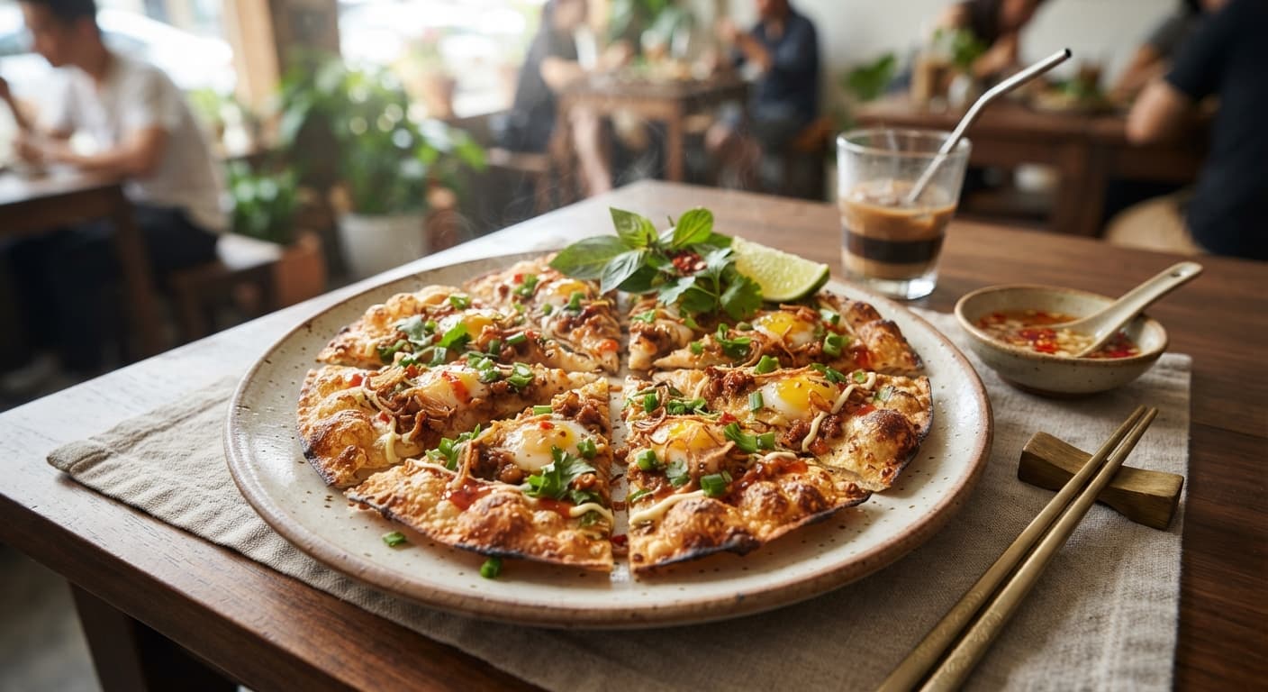 Vietnamese Scallion Flatbread