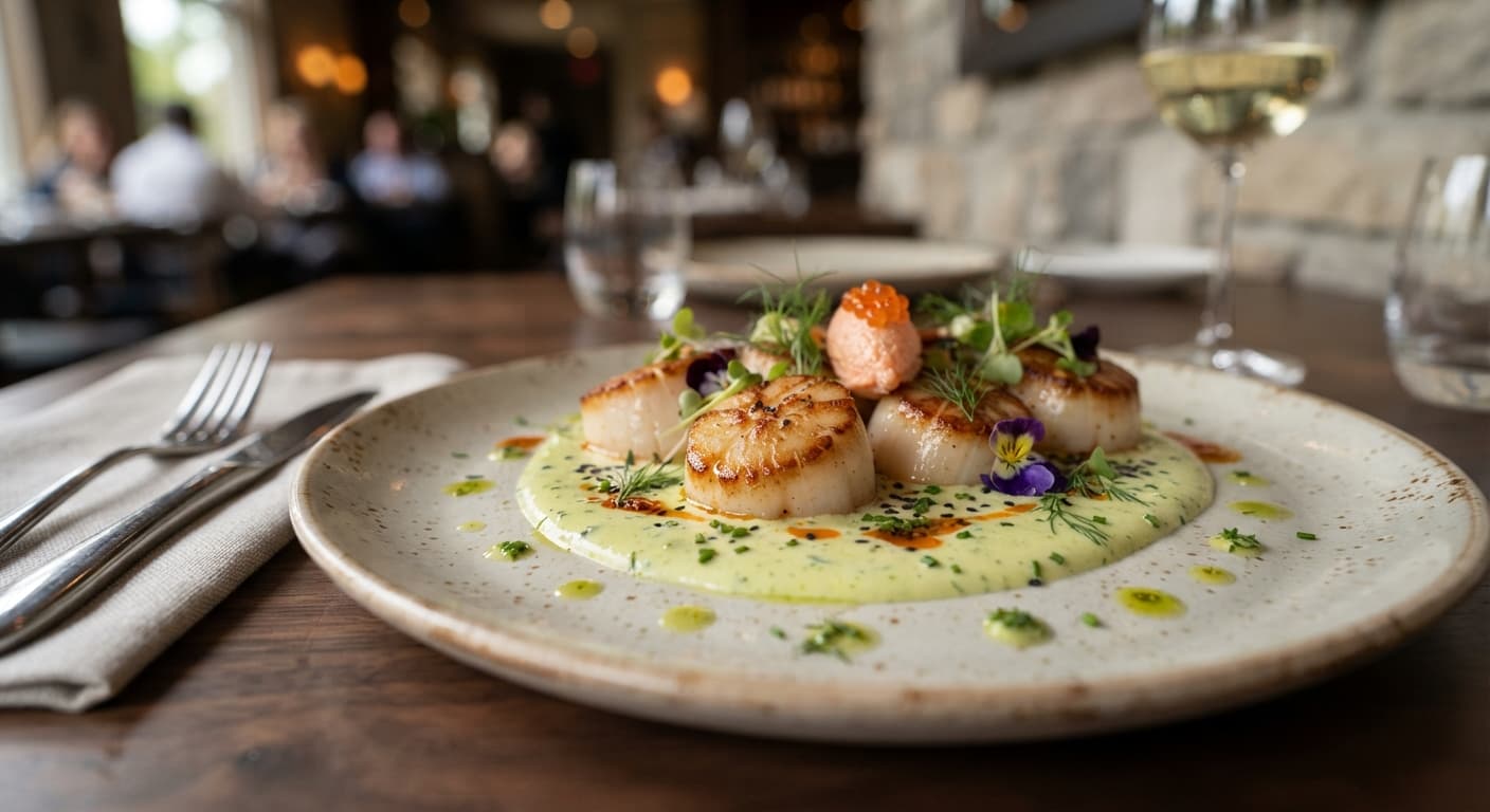 Wasabi‑Infused Beurre Blanc