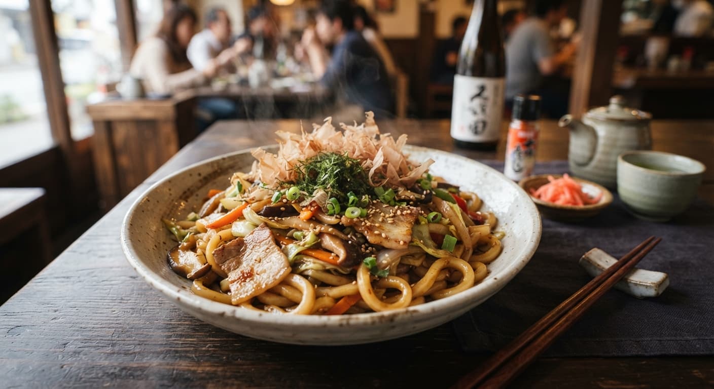 Yaki Udon Stir-Fried Noodles