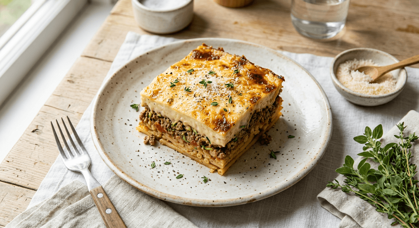 Zucchini-Infused Pastitsio