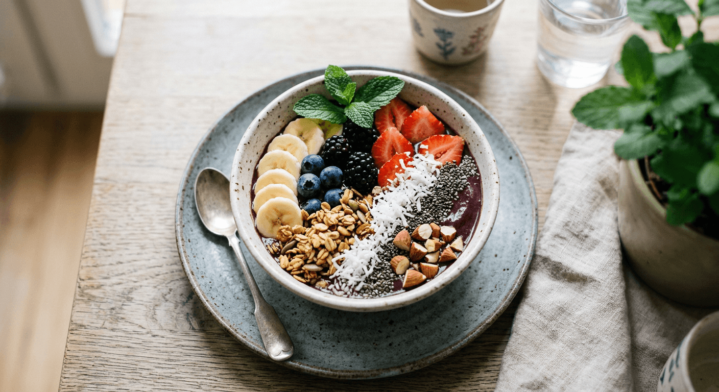 Açaí na Tigela Breakfast Bowl