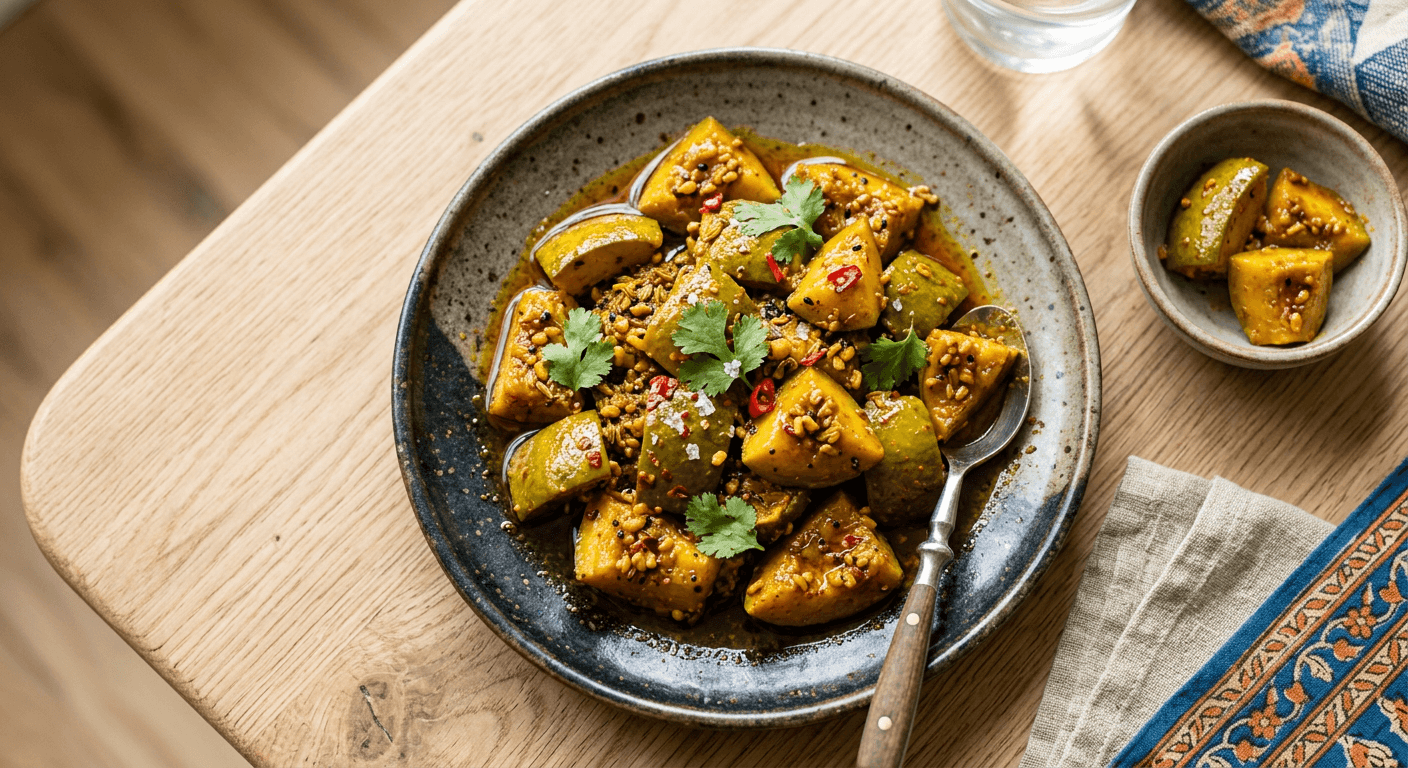 Aam Ka Achar (North Indian Mango Pickle)