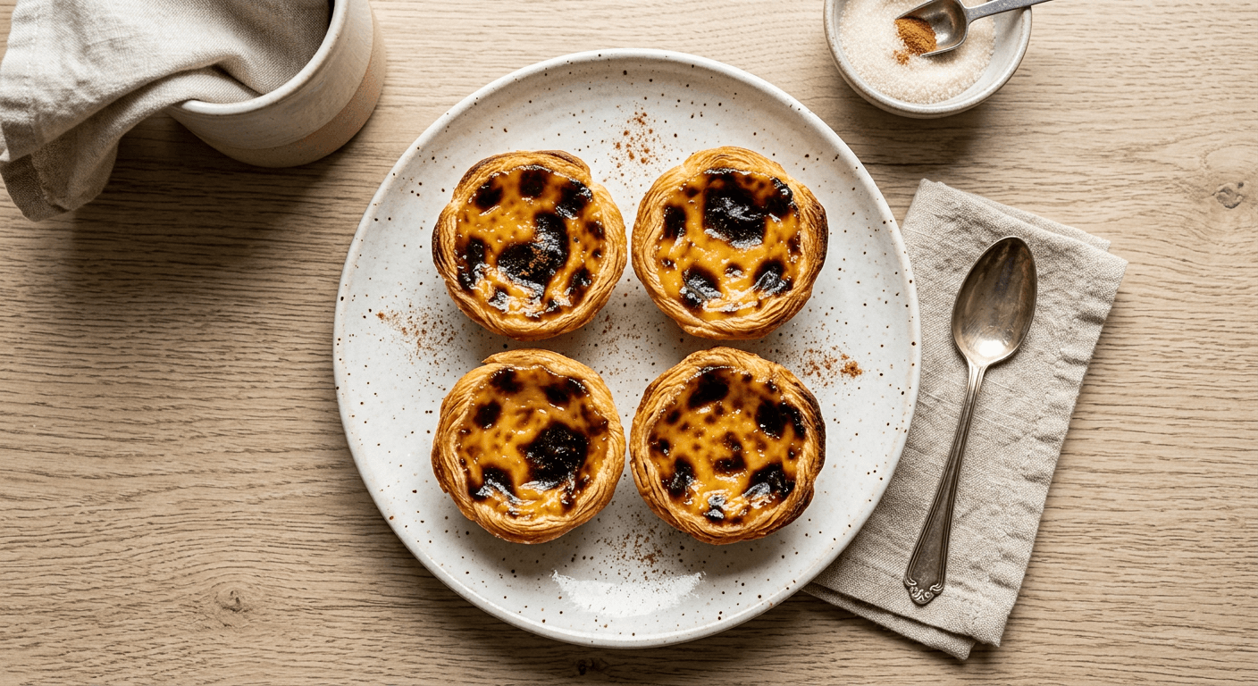 Authentic Portuguese Pastel De Nata