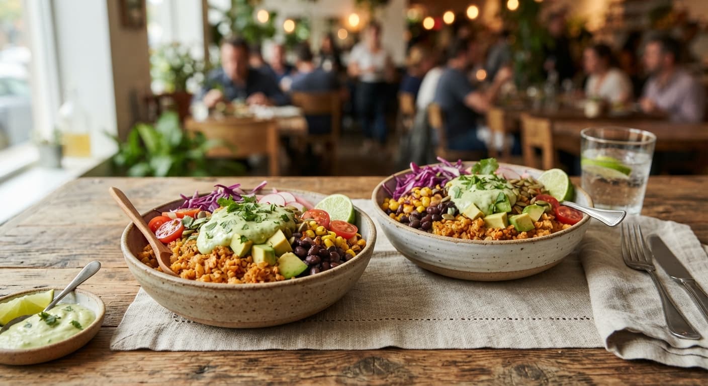Avocado‑Lime Cauliflower Rice Bowls