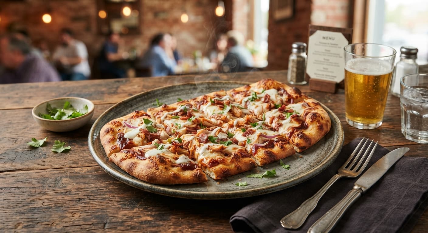 BBQ Chicken Flatbread