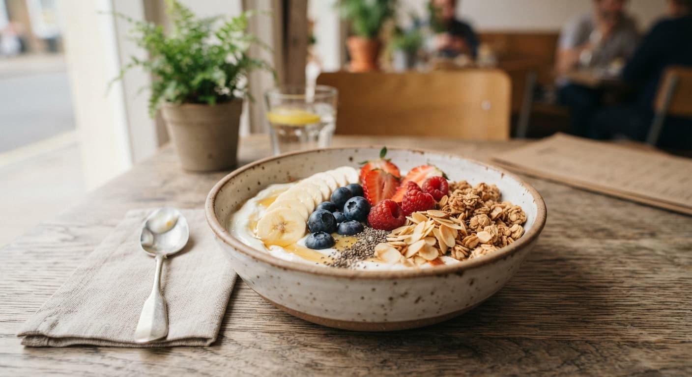 Berry Banana Yogurt Bowl