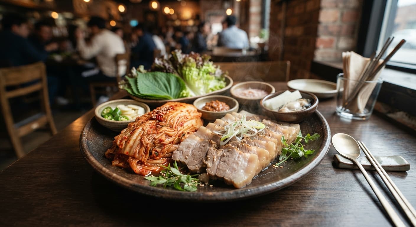 Bossam with Homemade Kimchi