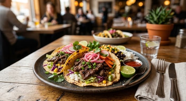 Bulgogi Taco Bowls with Quick Pickles