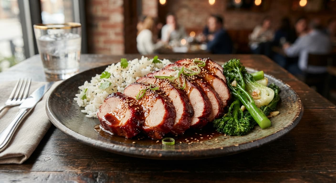 Char Siu‑Marinated Turkey Breast