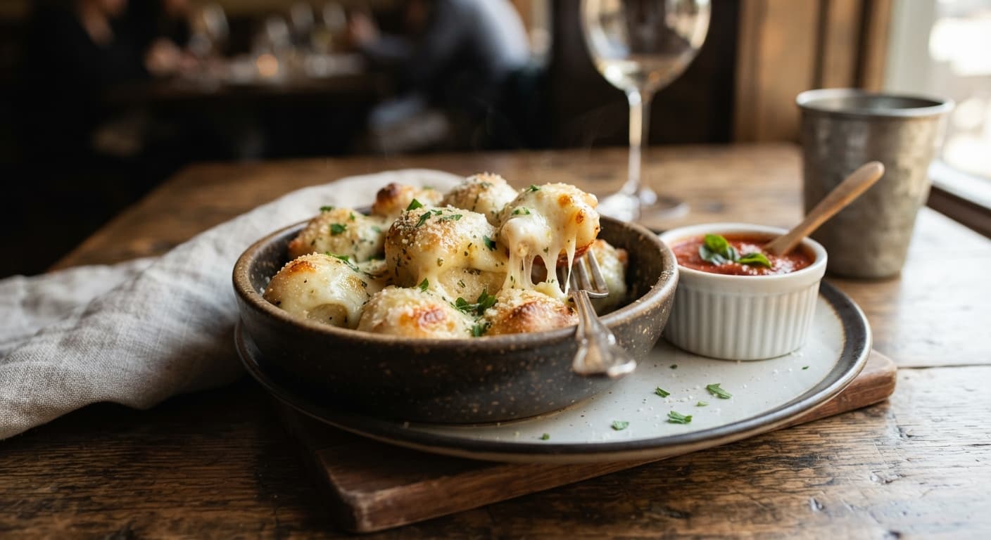 Cheesy Garlic Bread Bites