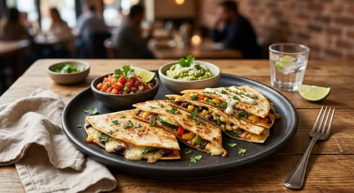 Cheesy Veggie Quesadillas