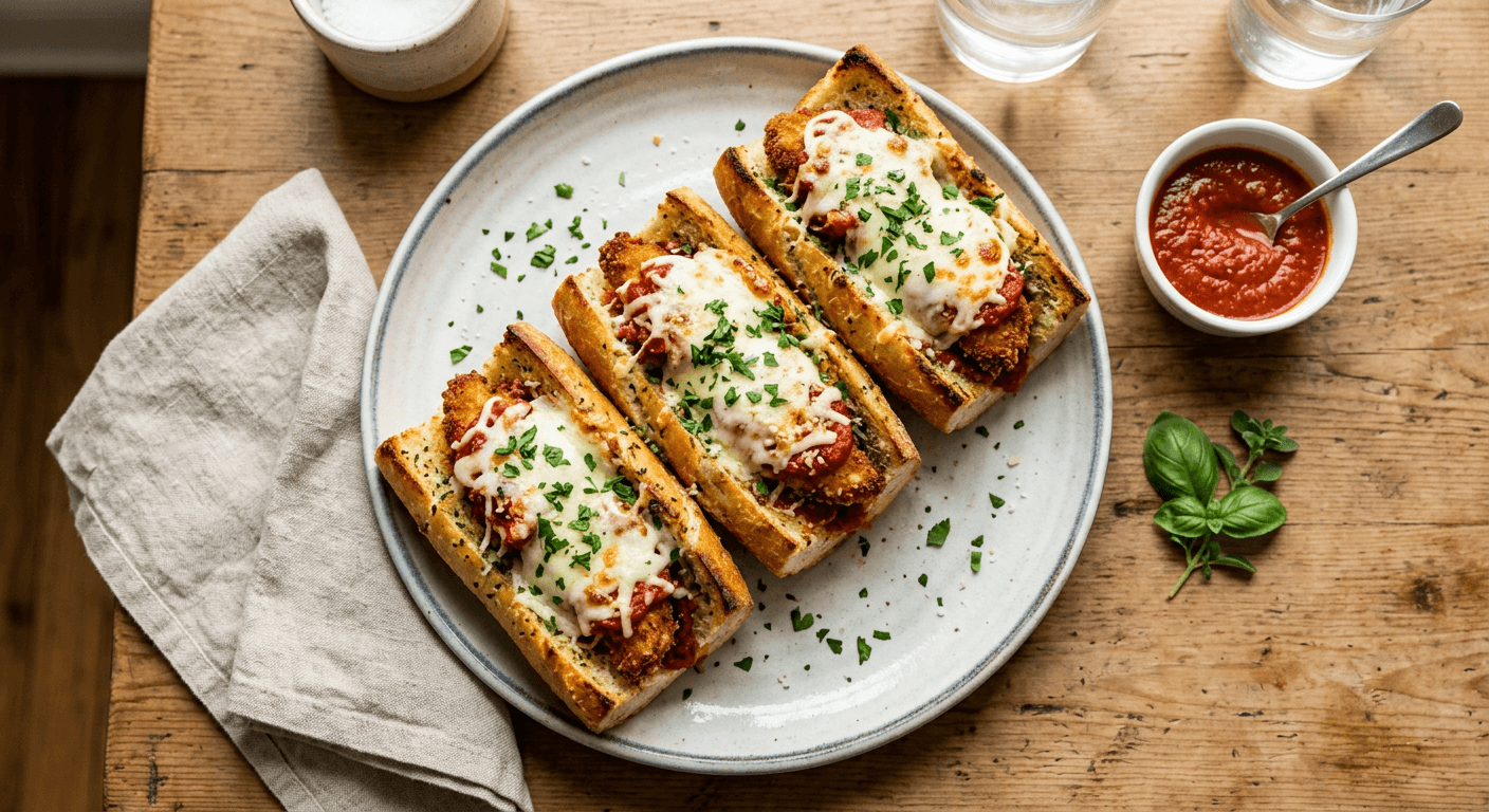 Chicken Parmesan Stuffed Garlic Bread Subs 1769795636405 Htae