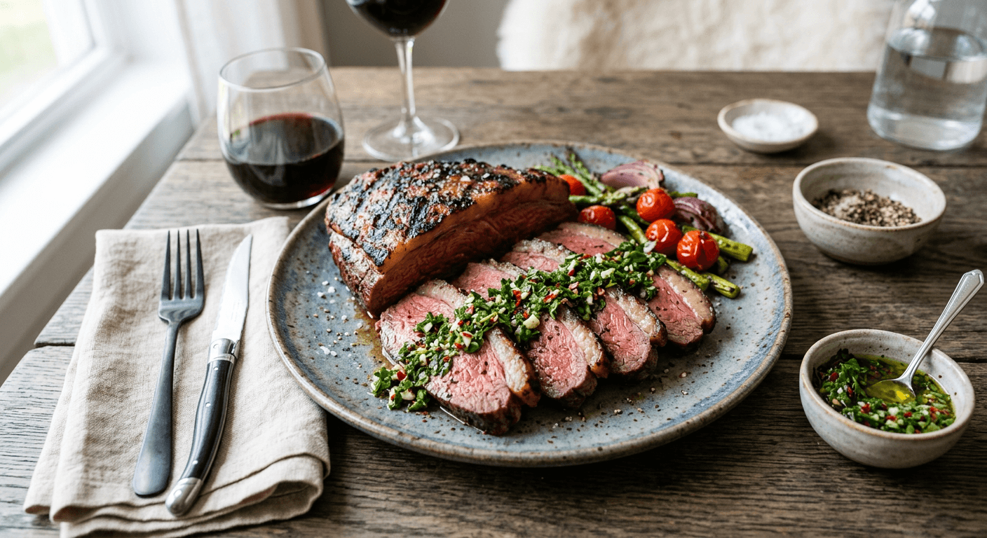 Chimichurri Grilled Picanha Roast
