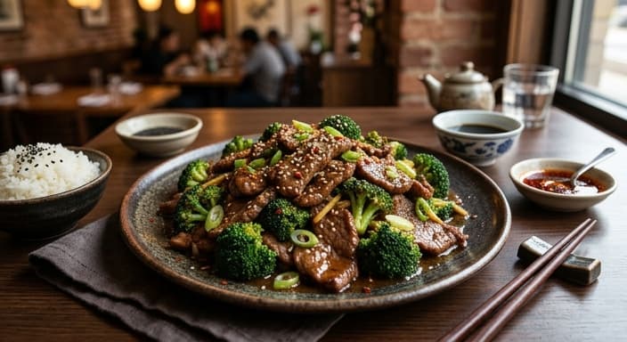 Chinese Beef and Broccoli Stir-Fry