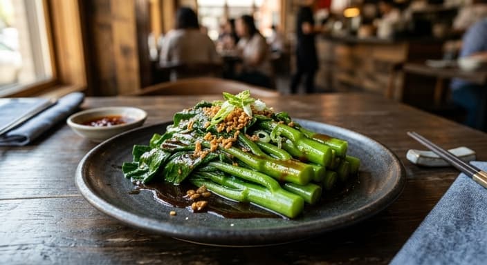 Chinese Broccoli with Oyster Sauce