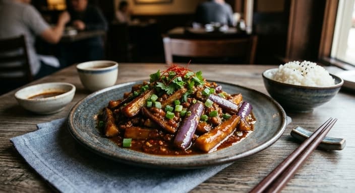 Chinnese Eggplant “Yu Xiang” Flavor (Fragrant Eggplant)