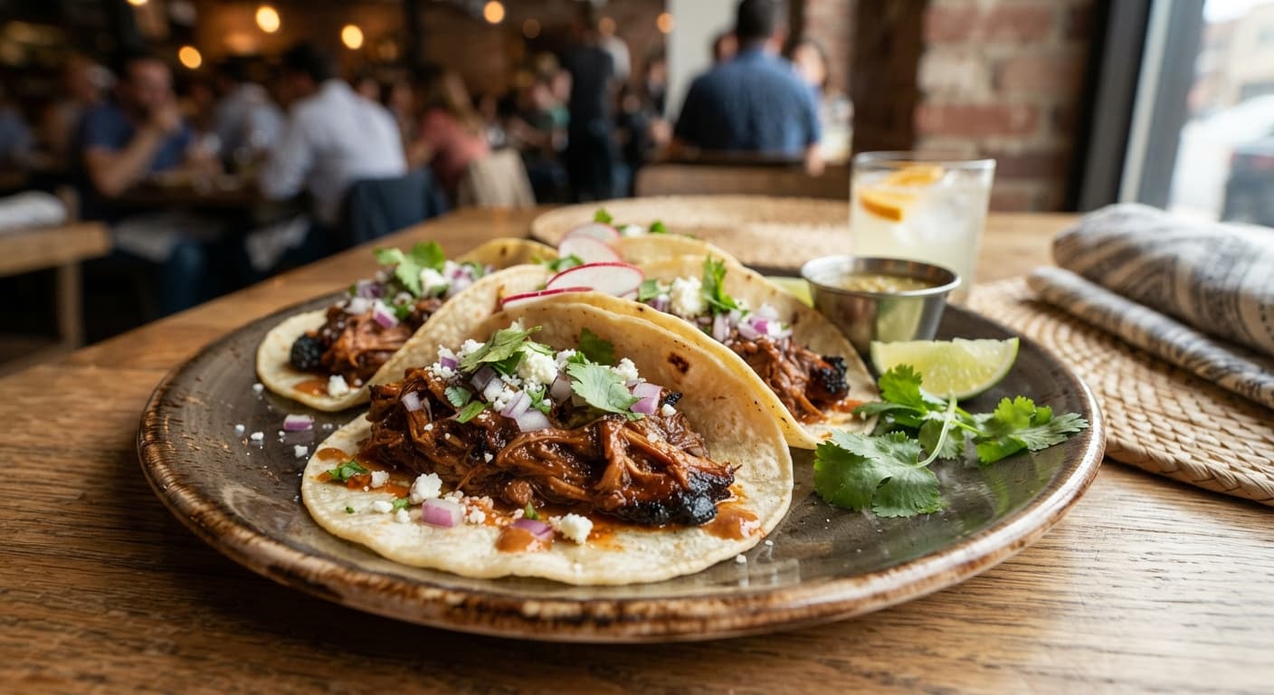 Chipotle Braised Lamb Shoulder Tacos