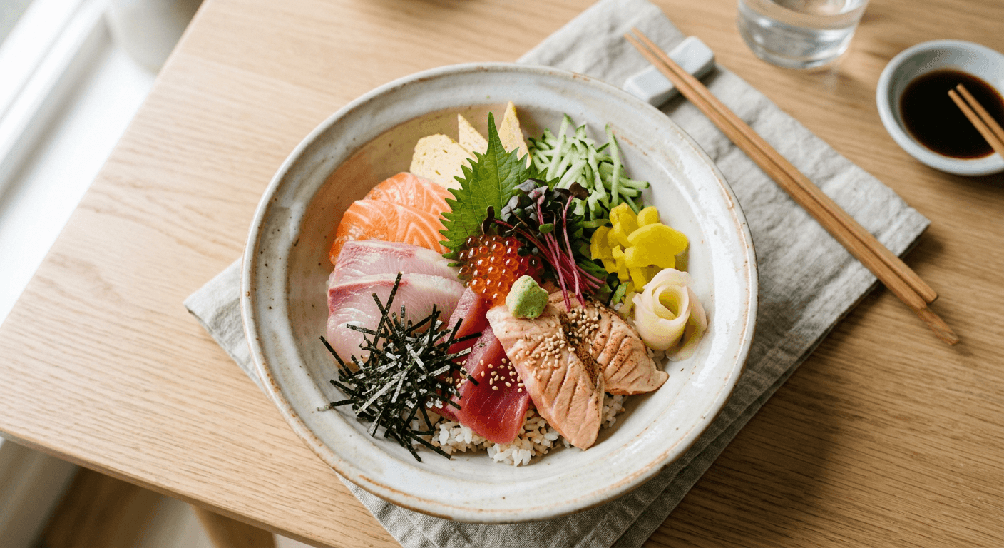 Chirashi Sushi Bowl With Seasonal Toppings No Shellfish 1771706878035 0brc