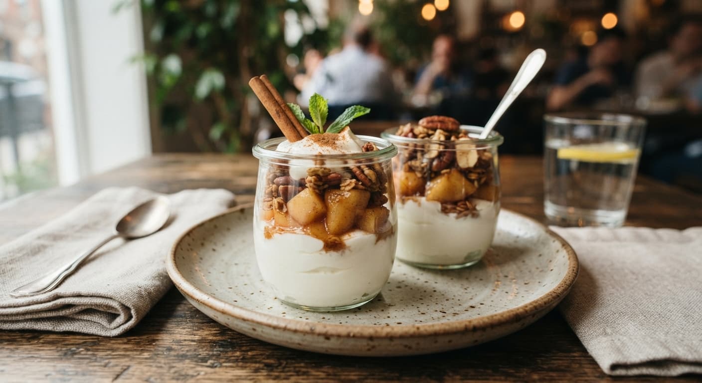 Cinnamon Apple Yogurt Cups