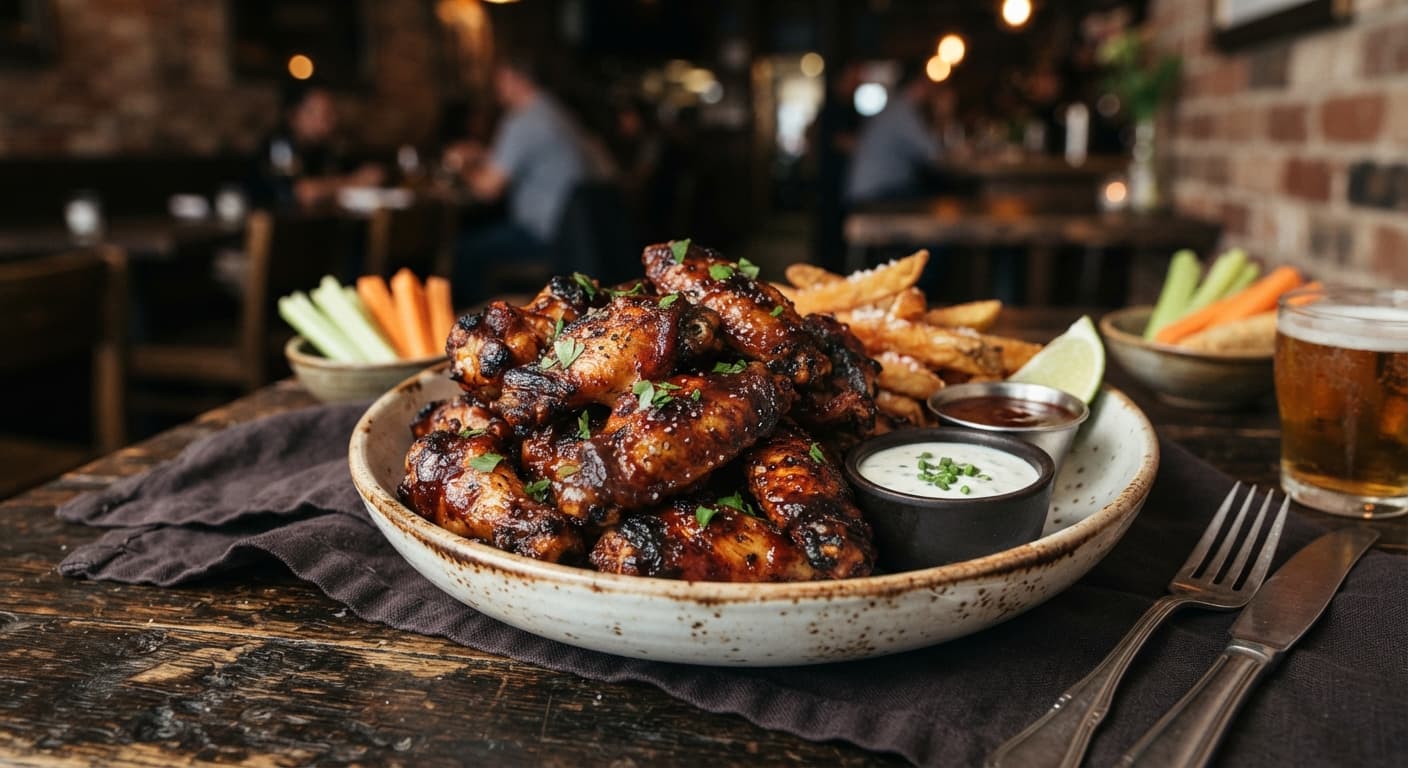 Classic BBQ Smoked Chicken Wings