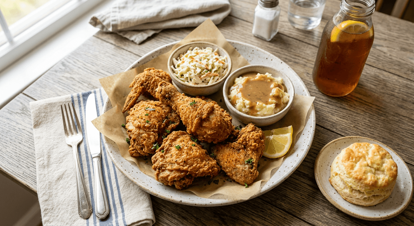 Classic Buttermilk Southern Fried Chicken