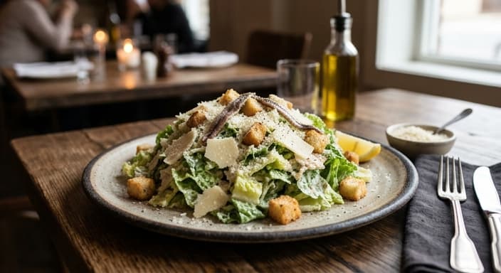 Classic Caesar Chopped Salad