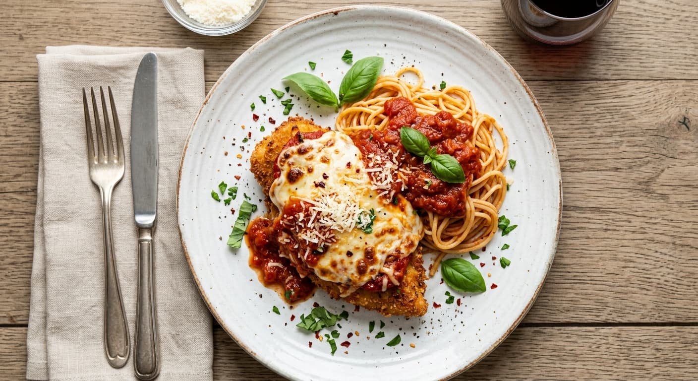 Classic Chicken Parmigiana