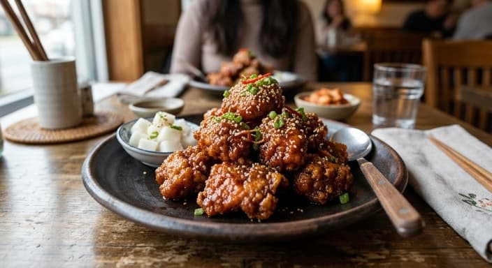 Classic Korean Chicken Gangjeong (Sweet & Spicy)