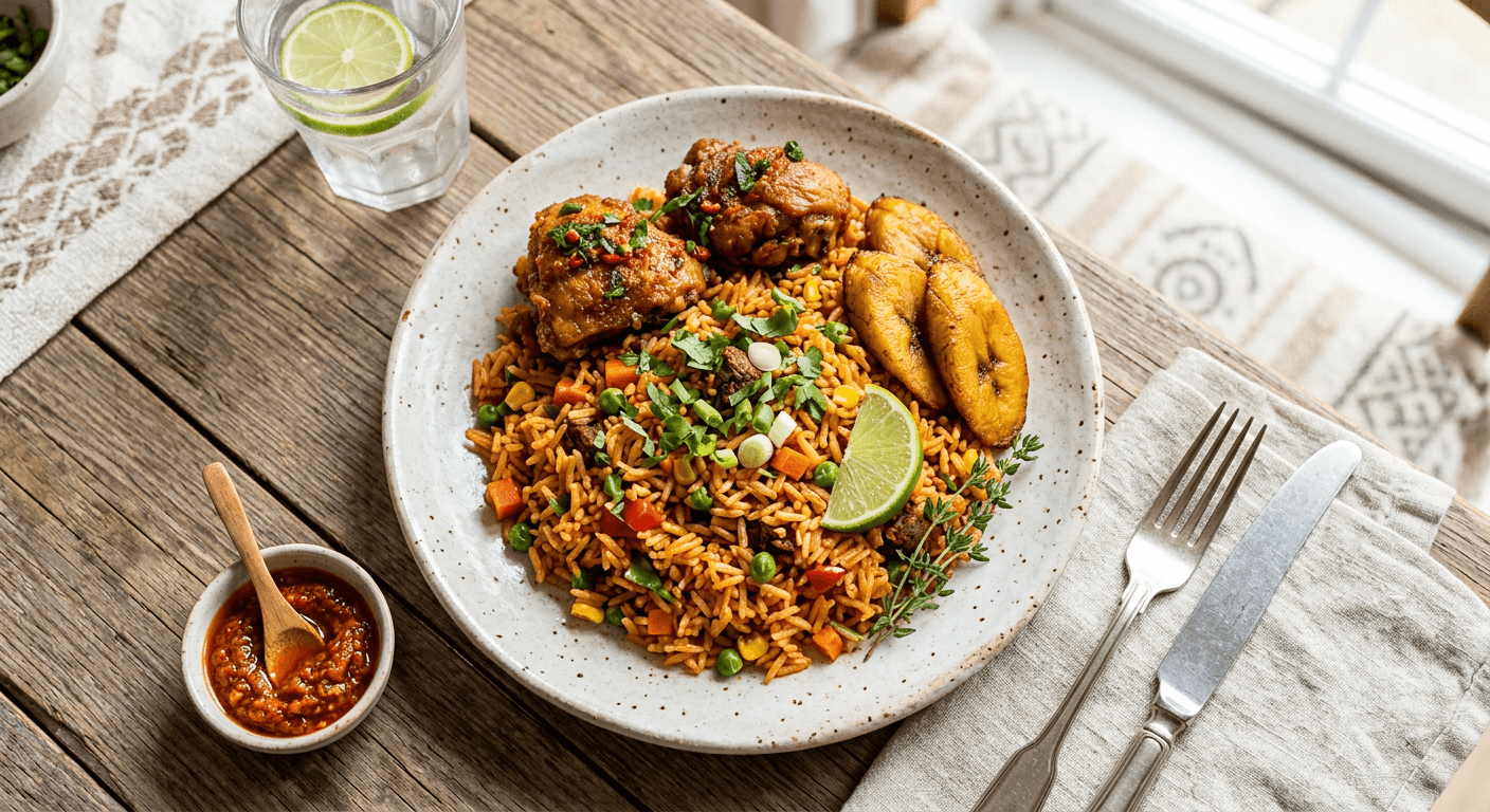 Classic Nigerian Party Jollof Rice