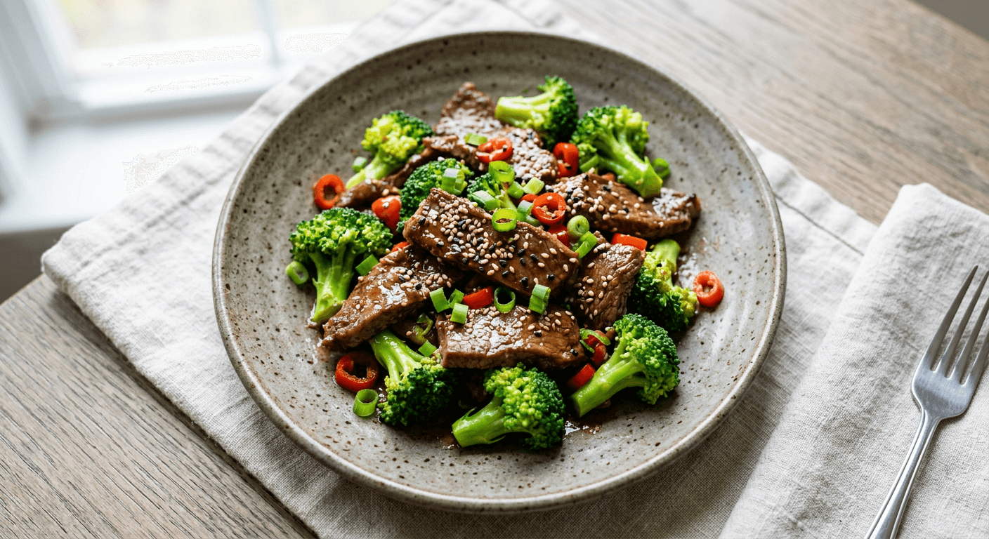Classic Paleo Beef and Broccoli Stir-Fry