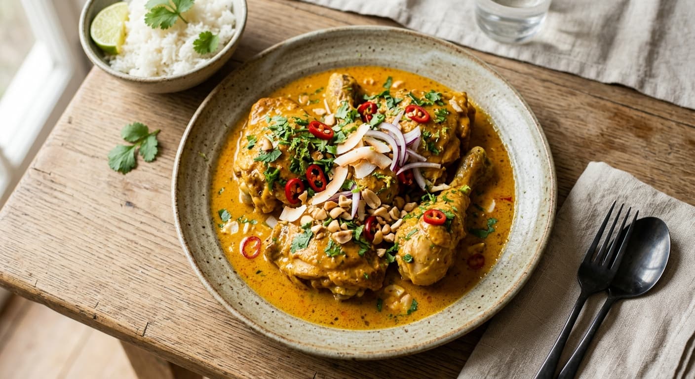 Cmkws3lqa000bpkhtbhajmijk (Spiced Coconut & Lime Braised Chicken)