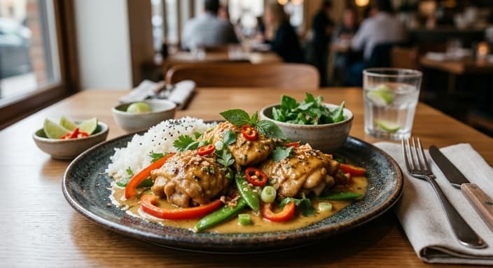 Coconut Lemongrass Chicken Skillet (Quick Braise)