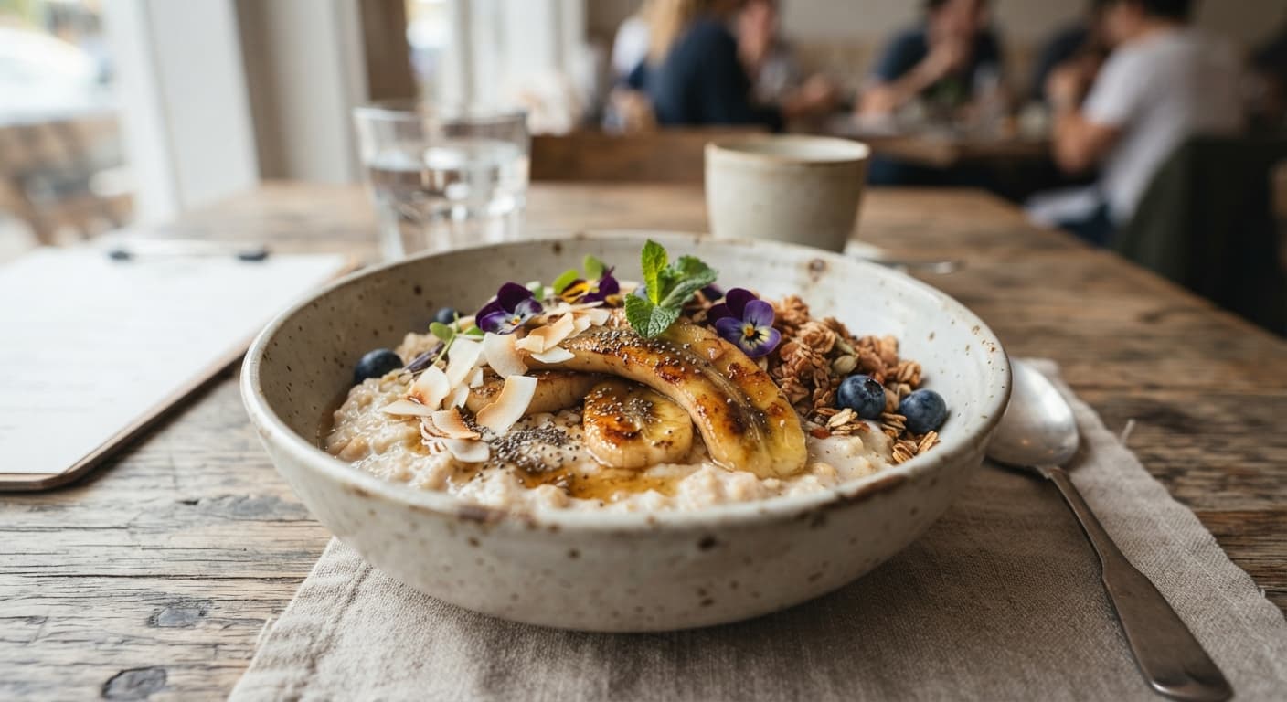 Coconut Maple Porridge with Banana