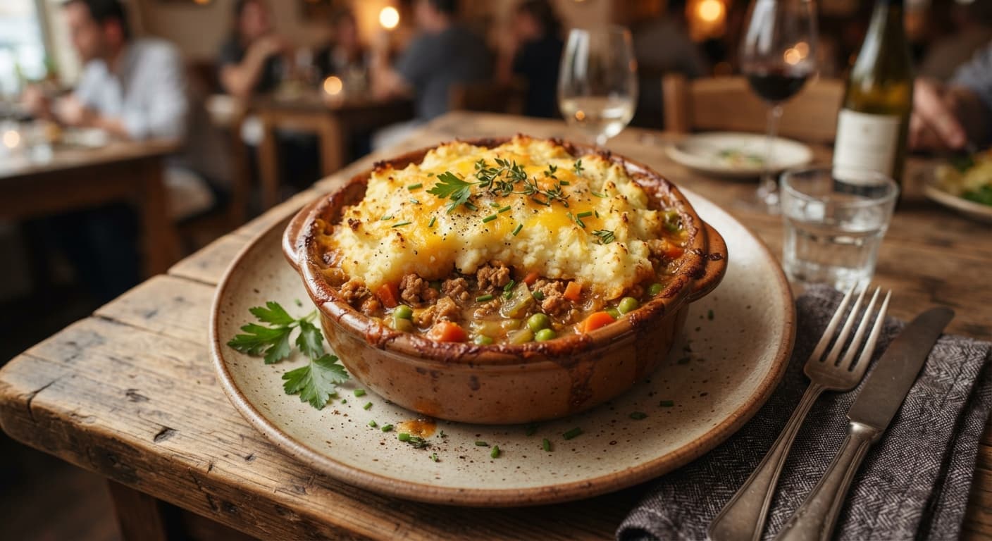 Comfort Food Cauliflower Shepherd’s Pie with Ground Turkey