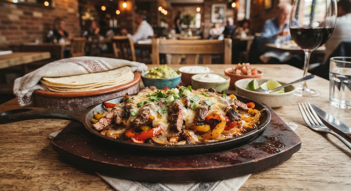 Comfort‑Food Cheesy Steak Fajita Casserole