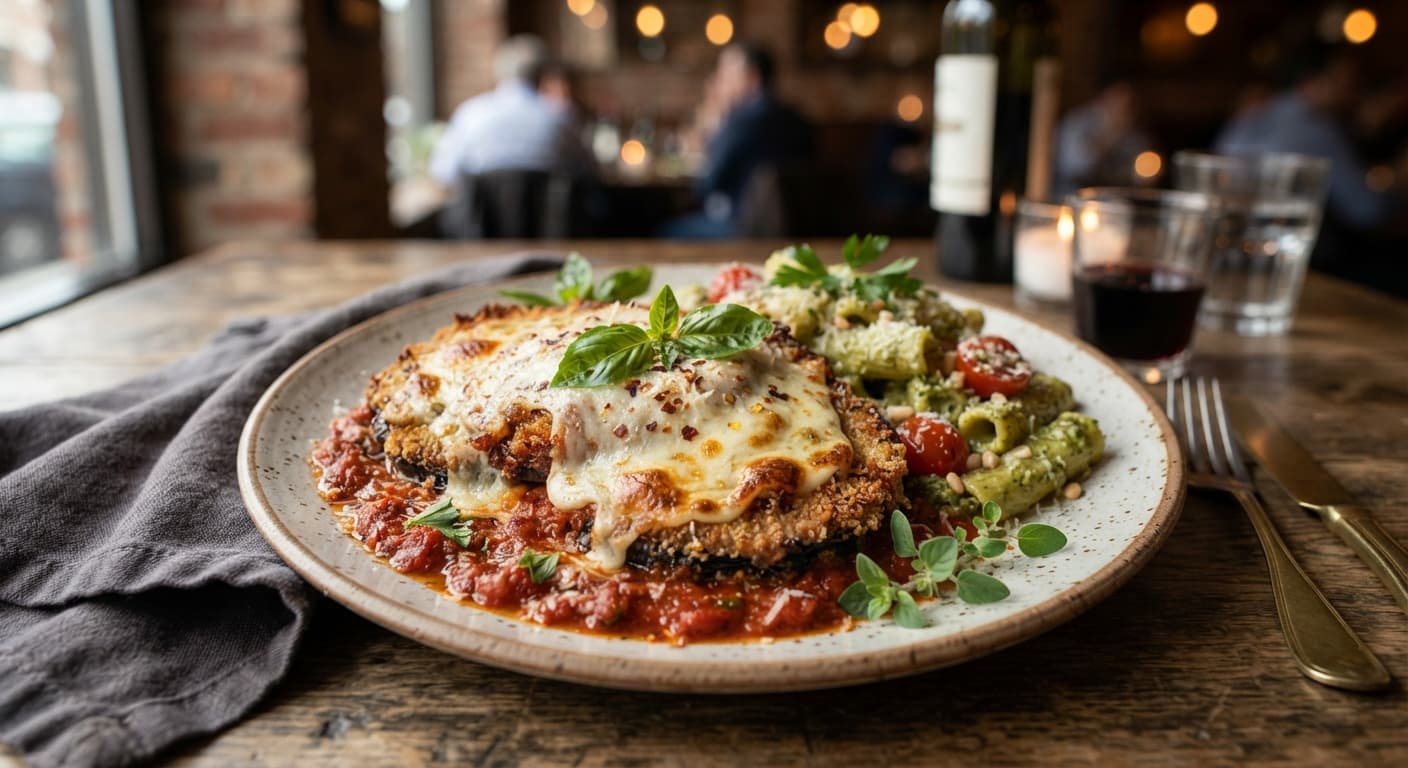 Comfort Food Eggplant Parmesan (Dairy‑Free)