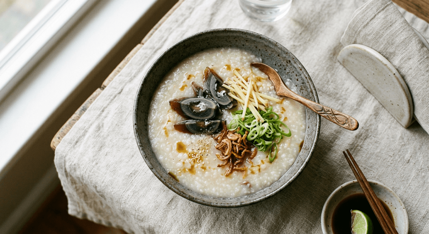 Congee With Ginger Scallions And Century Egg 1769529381763 Mpce