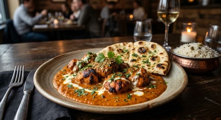 Creamy Butter Chicken-Style Skillet