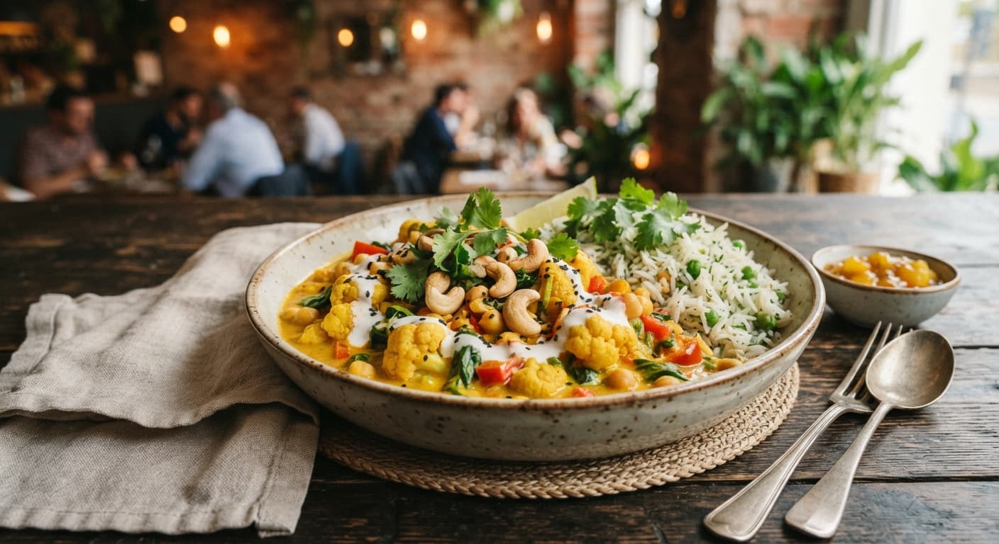 Creamy Coconut Cauliflower Curry