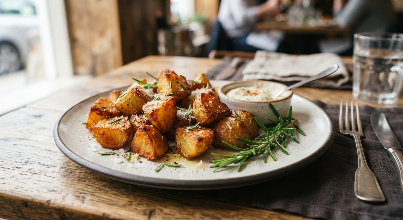 Crispy Potato and Rosemary Bites