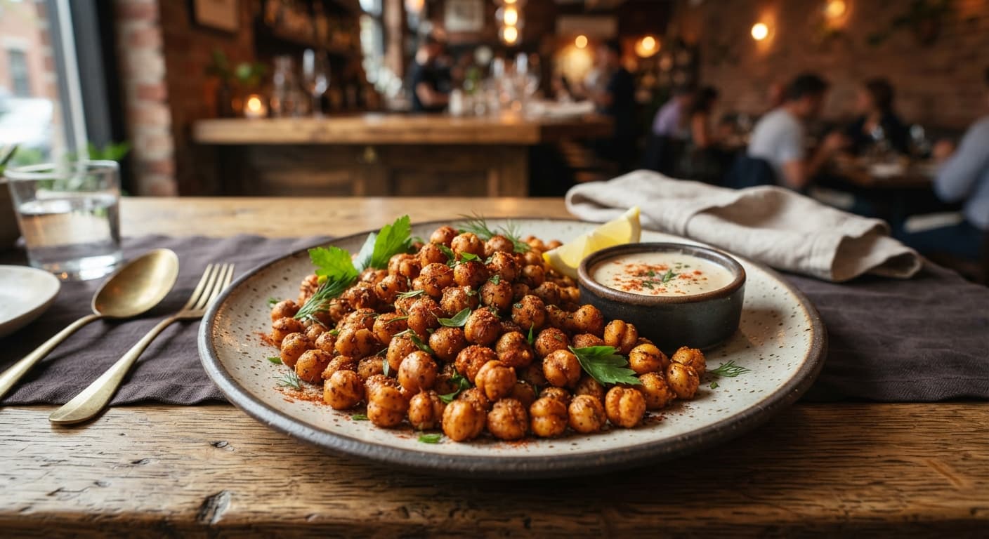 Crispy Roasted Chickpeas