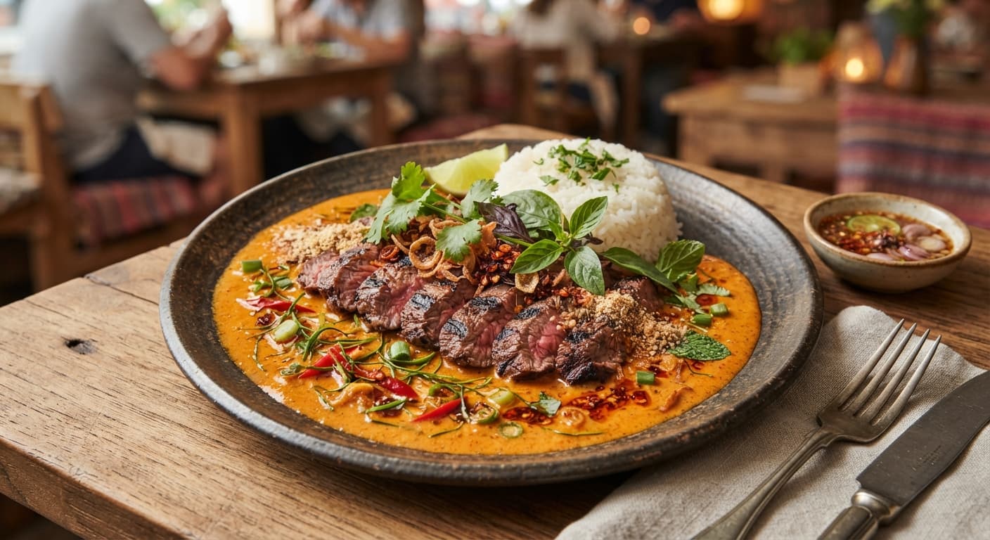 Crying Tiger Thai Coconut‑Free Red Curry Beef