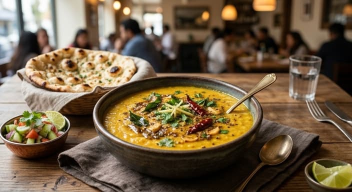 Dal Tadka (Yellow Lentils with Tempering)