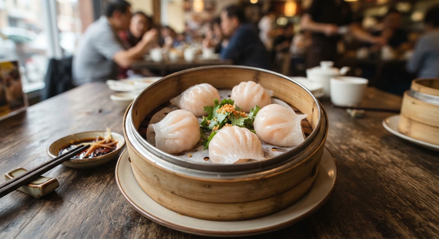 Dim Sum Har Gow Shrimp Dumplings