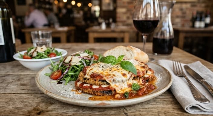 Eggplant Parmesan-Style Sheet Pan