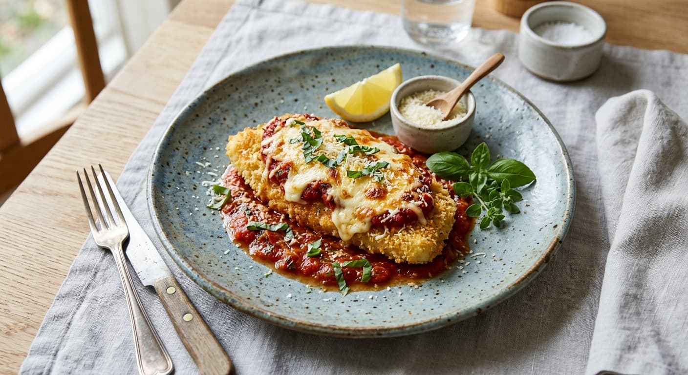 Fish Fillet Parmigiana