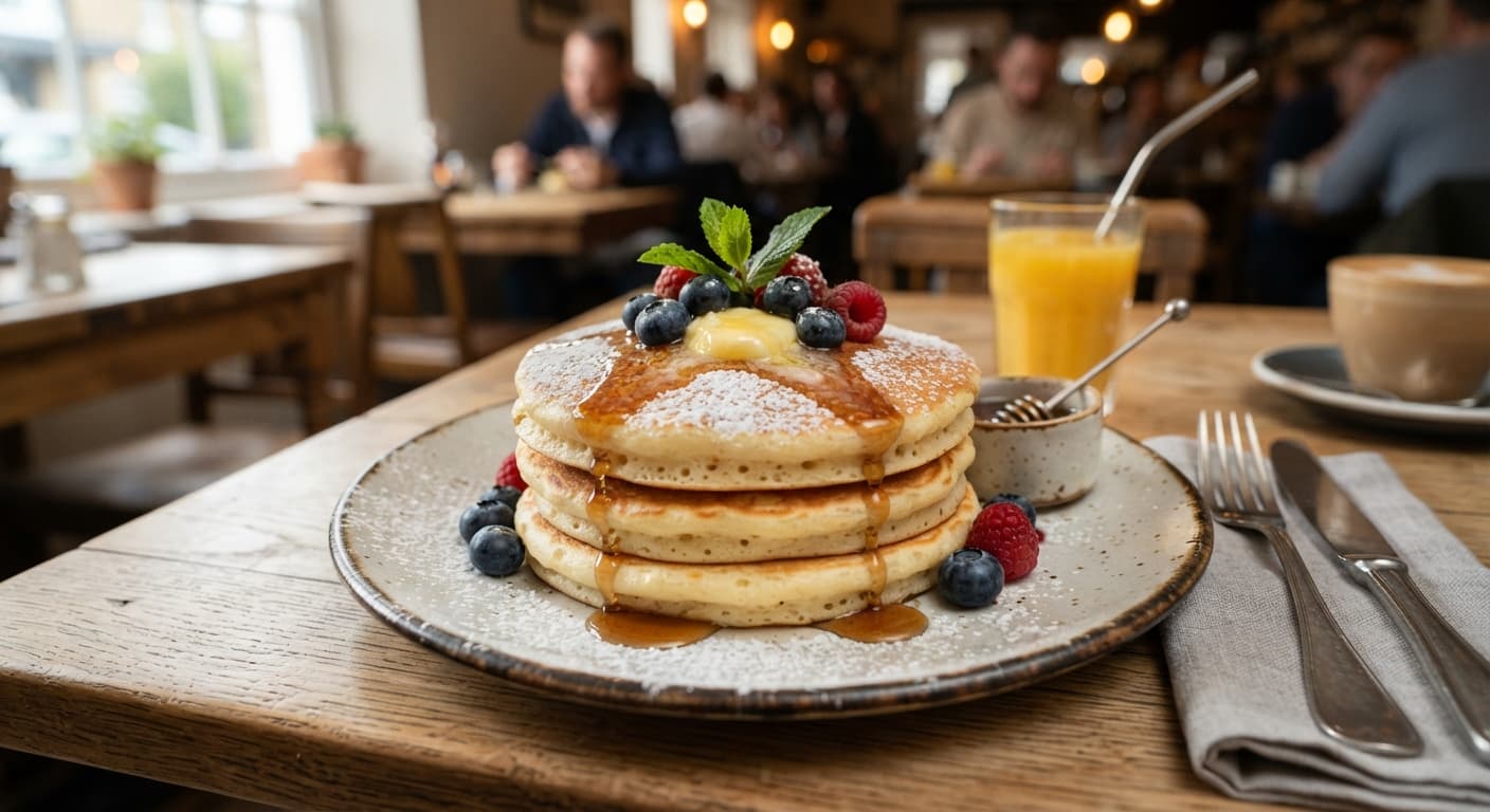Fluffy Buttermilk Pancakes