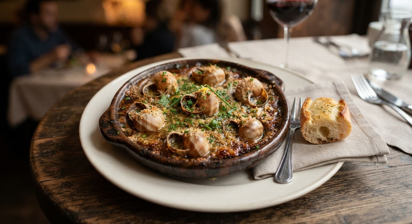 French‑Inspired Miso‑Butter Escargot