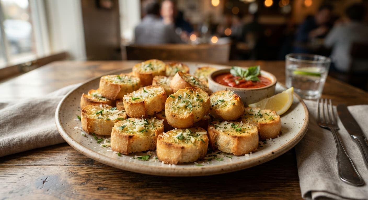 Garlic Butter Toast Bites