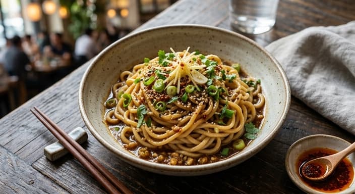 Ginger-Garlic Soy Sesame Noodles
